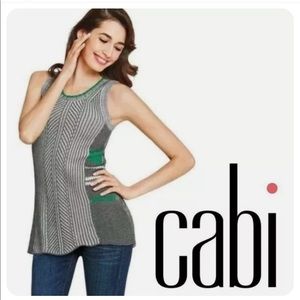 Cabi sweater tank top high low